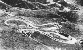 THE DOUBLE BOW KNOT of the Mt Tamalpais and Muir Woods Scenic Railway