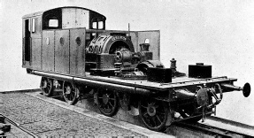 FIRST ELECTRIC LOCOMOTIVE ON THE SEEBACH-WETTINGEN RAILWAY