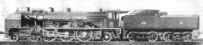 REBUILT “PACIFIC” LOCOMOTIVE on the Paris-Orleans Railway