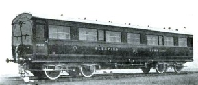 COMPOSITE CORRIDOR SLEEPING CARRIAGE NO. 8, Highland Railway