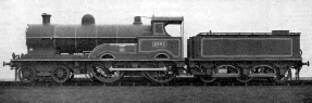 George the Fifth, a 4-4-0 locomotive of the LMS