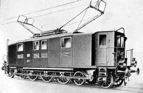 ELECTRIC LOCOMOTIVE of the Italian Stae Railways