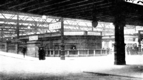 MAIN ENTRANCE TO WAVERLEY STATION AT PLATFORM LEVEL