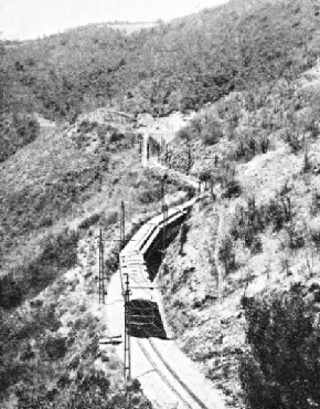 GRADIENTS OF 1 IN 22 are encountered on the Mexican Railway