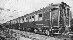 MODERN CARRIAGES owned by the International Sleeping Car Company