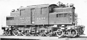 AN EARLY 4-8-4 ELECTRIC LOCOMOTIVE FOR THE NEW YORK CENTRAL RAILWAY