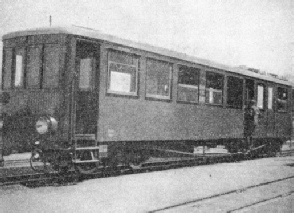 One of the Diesel-driven rail-cars owned by the State lines of Estonia