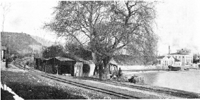 Near Aegion Station, on the Pireeus-Athens-Peloponnesus Railway