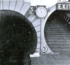 The Headway Clock at Trafalgar Square