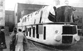 MODERN EXPRESS LOCOMOTIVE built by the Borsig Locomotive Werke, Hennigsdorf-Osthavelland, near Berlin