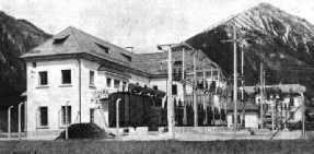 AN AUSTRIAN POWER STATION west of the Tauern line