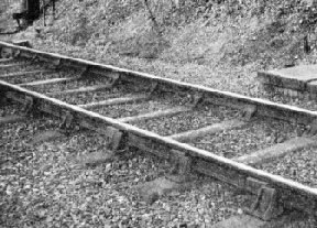 CHAIRED RAILWAY TRACK