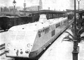 PLM RAIL-CAR AT VICHY, in central France