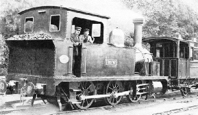 A PASSENGER TRAIN on the Dinorwic Slate Quarry Railway