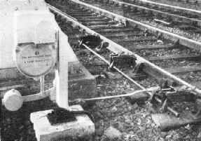 AN AUTOMATIC MACHINE which places a series of fog signals on the line