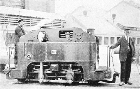 one of the 0-4-0 narrow-gauge tank locomotives in operation on a private railway at St. James’s Gate Brewery