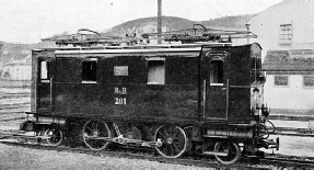 BROWN-BOVERI ELECTRIC 300 HORSE-POWER LOCOMOTIVE 