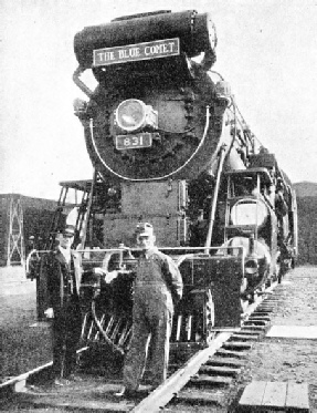 this powerful “Pacific” of the Central Railroad of New Jersey, used on the “Blue Comet” express