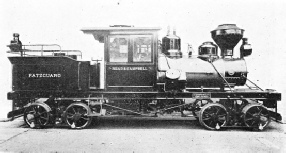 A PIONEER HEISLER GEARED LOCOMOTIVE