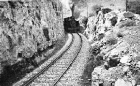 Steel sleepers used on the line between Jaffa and Jerusalem