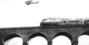 SPEEDING ACROSS WELWYN VIADUCT