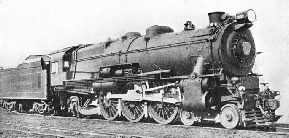 4-6-2 locomotive of the K-4S Class on the Pennsylvania Railroad