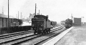 GALLIONS STATION on the Port of London Authority Railways