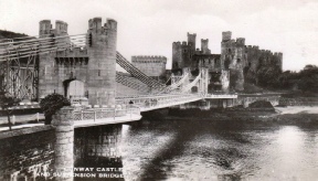 Conway Castle and Suspension Bridge