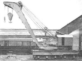 A sixty-five tons breakdown crane built for the Kowloon-Canton Railway