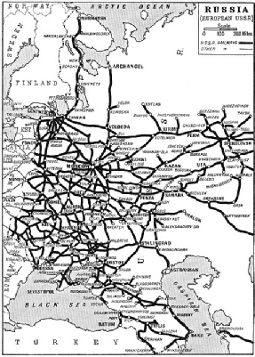 72,000 MILES OF RAILWAY in Russia are now under the control of the People’s Commissariat for Transport