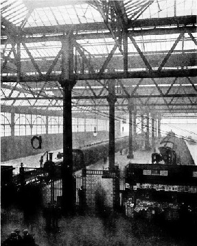 The new South Station at Waterloo London & South Western Railway