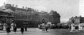 The entrance to Victoria Station