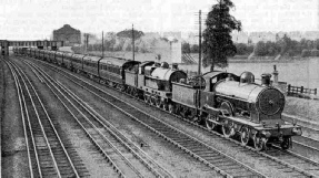 Up Royal Scot passing Kenton