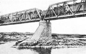 ONE OF THE MANY BRIDGES which are a feature of the Trans-Siberian journey.