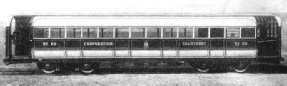 A coach on the Glasgow District Subway