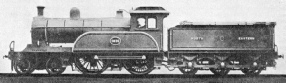 A North Eastern 4-4-0 express engine of 1896 