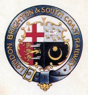 LONDON BRIGHTON & SOUTH COAST RAILWAY COAT OF ARMS