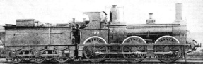 A London and South Western Railway locomotive built in 1869