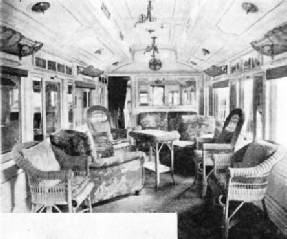 A SPECIAL SALOON built for ultra-comfort on the São Paulo Railway