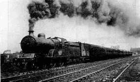 The South-bound Ports-to-Ports express leaving York