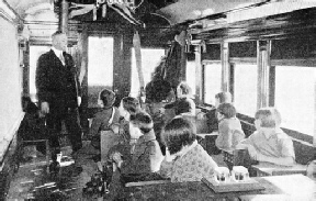 LESSON TIME in a Canadian school car