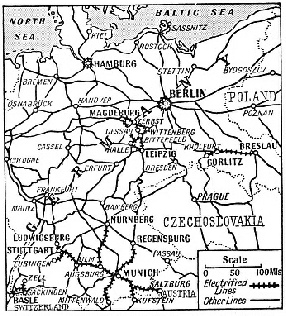 1,300 ROUTE MILES of line have so far been electrified by the German State Railways