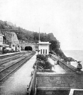 ALONG THE ITALIAN COAST, between Genoa and Spezia