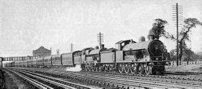 The up Irish Mail at Kenton, double-headed