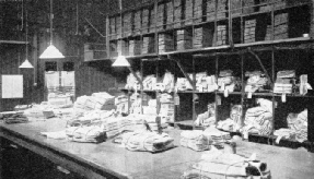 Old documents in the muniment room of the Railway Clearing House