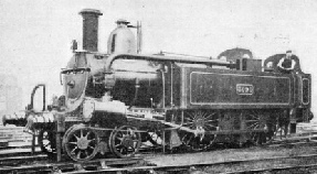 A METROPOLITAN TANK on the London and North Western Railway